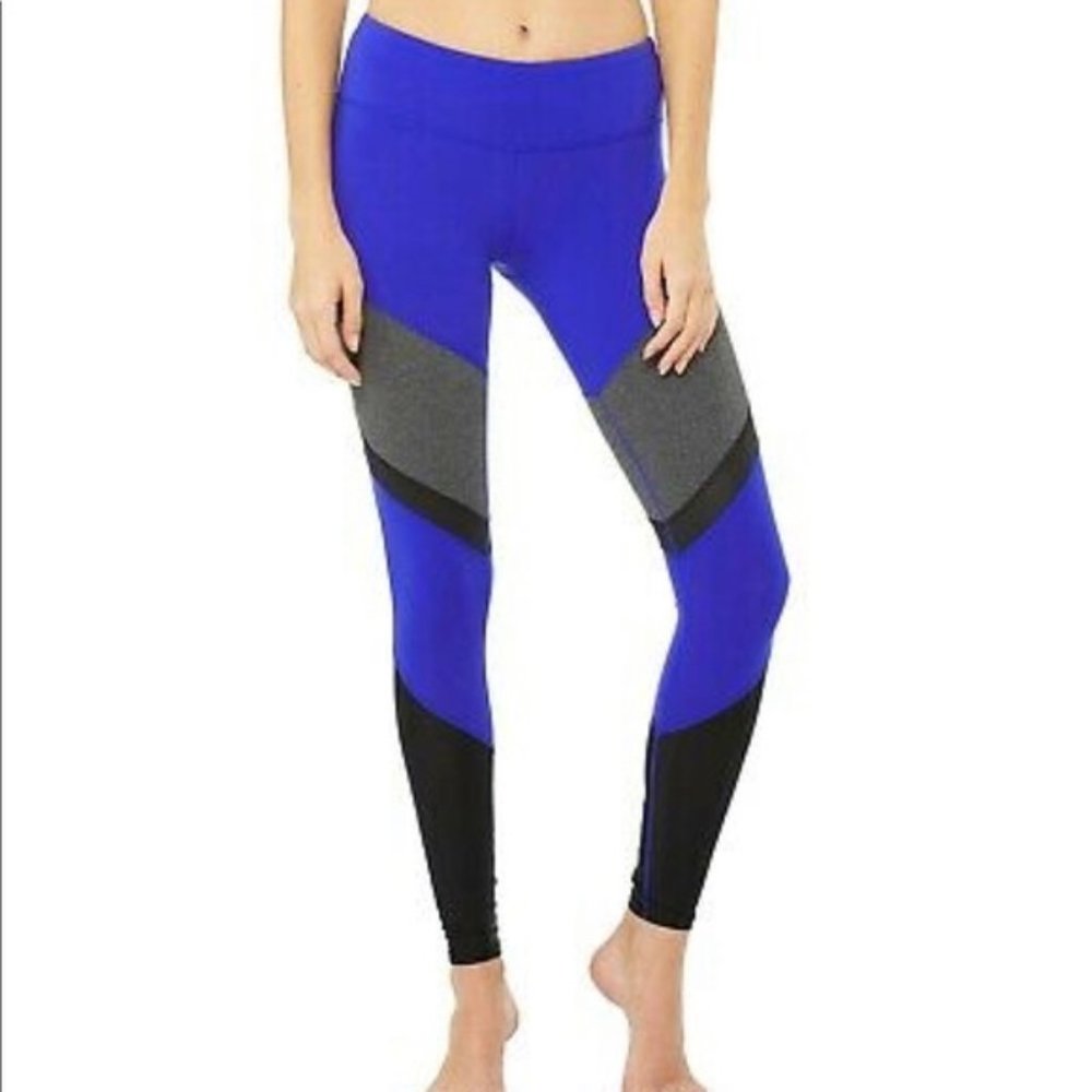 Alo Yoga Sheila Leggings blue Medium